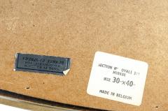 Mid 20th Century Wood Frame Oval Hanging Mirror - 541751