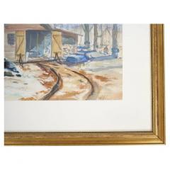 Mid 20th Century Wood Frame Water Color - 2823802