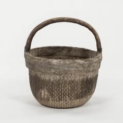 Mid 20th Century Woven Chinese Rice Basket - 3403814