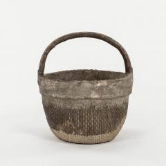 Mid 20th Century Woven Chinese Rice Basket - 3403815