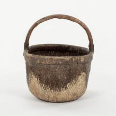 Mid 20th Century Woven Chinese Rice Basket - 3405529