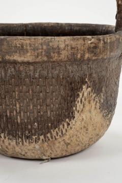 Mid 20th Century Woven Chinese Rice Basket - 3405536