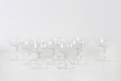 Mid 20th century Baccarat crystal Barware Service Ten - 1334462