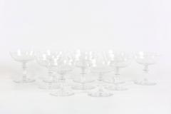 Mid 20th century Baccarat crystal Barware Service Ten - 1334467