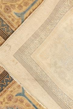 Mid 20th century Indian Botanic Handmade Wool Carpet - 2457023