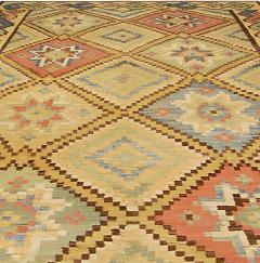 Mid 20th century Swedish Colorful Handmade Wool Rug - 2439752