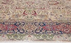 Mid 20th century Turkish Sivas Botanic Handmade Wool Carpet - 2456840