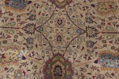 Mid 20th century Turkish Sivas Botanic Handmade Wool Carpet - 2456843