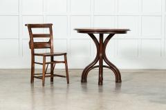 Mid 20thC Michael Thonet Mahogany Top Bistro Table - 3417710
