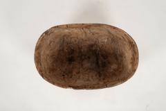 Mid Brown Gorgeous Oval Shaped Swedish Burl Root Wood Bowl - 3393418