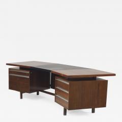 Mid Century 1960s Dutch Continental Executive Desk - 731017