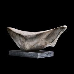 Mid Century Abstract Carved Stone Sculpture - 4597139