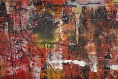 Mid Century Abstract Mixed Media Painting - 3261103