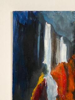 Mid Century Abstract Oil on Canvas - 1769984