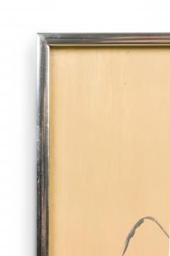 Mid Century Ameican abstract painting by Bernard Mausner - 4514892