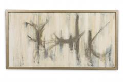 Mid Century American Calligraphic Abstract Painting - 4514922