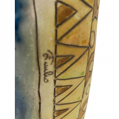 Mid Century Art Pottery Vase - 2745436