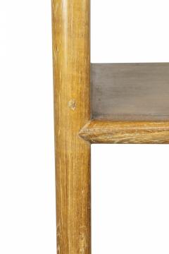 Mid Century Austrian Style Cerused Oak Open Bookcases - 2793652