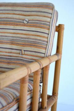 Mid Century Bamboo Club Chair - 687646
