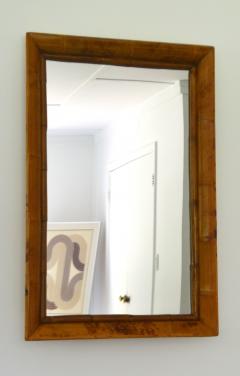 Mid Century Bamboo Wall Mirror - 3249130