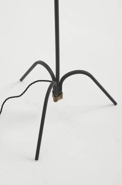 Mid Century Black Floor Lamp - 3384853