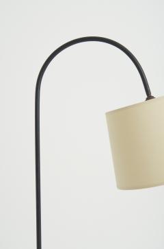 Mid Century Black Floor Lamp - 3384856