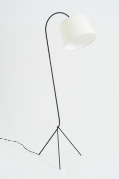 Mid Century Black Floor Lamp - 3874970