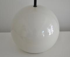 Mid Century Blanc de Chine Ceramic Ball Form Table Lamp - 1465146