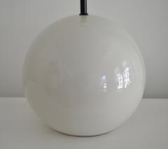 Mid Century Blanc de Chine Ceramic Ball Form Table Lamp - 1465148