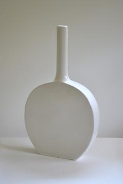 Mid Century Blanc de Chine Ceramic Vase - 3157818