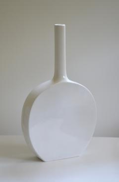Mid Century Blanc de Chine Ceramic Vase - 3157824