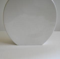 Mid Century Blanc de Chine Ceramic Vase - 3157841