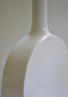 Mid Century Blanc de Chine Ceramic Vase - 3157842