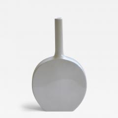 Mid Century Blanc de Chine Ceramic Vase - 3161209