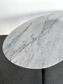 Mid Century Boomerang Marble and Metal Compass Console Table Italy 1970s - 3231327