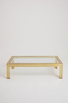 Mid Century Brass Coffee Table - 2583612