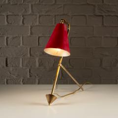 Mid Century Brass Desk Light Sweden 1950s - 4345791