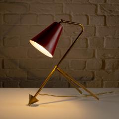 Mid Century Brass Desk Light Sweden 1950s - 4345805