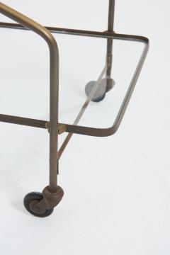 Mid Century Brass Drinks Trolley - 3804397