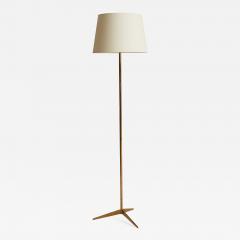 Mid Century Brass Floor Lamp - 2266814