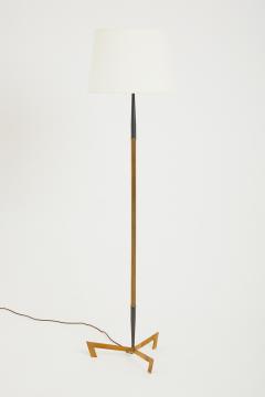 Mid Century Brass Floor Lamp - 2627328