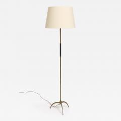 Mid Century Brass Floor Lamp - 4372222
