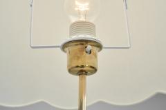 Mid Century Brass Floor Lamp with Round Base Europe Mid 20th Century - 4263090