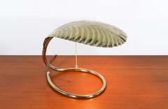 Mid Century Brass Leaf Style Desk Lamp - 2300298