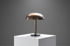 Mid Century Brass Mushroom Table Lamp Europe ca 1960s - 2339049