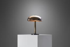 Mid Century Brass Mushroom Table Lamp Europe ca 1960s - 2339051