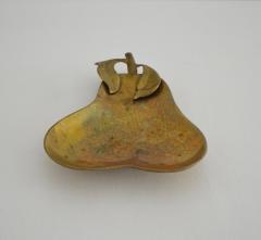 Mid Century Brass Pear Form Tray - 2161385