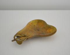 Mid Century Brass Pear Form Tray - 2161390