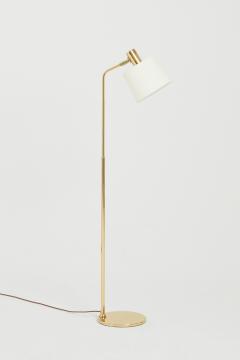 Mid Century Brass Reading Floor Lamp - 3083650