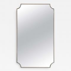 Mid Century Brass Shield Mirror - 2010009